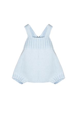 Pagliaccetto in cotone tricot azzurro LITTLE BEAR KIDS | 3022CIELO